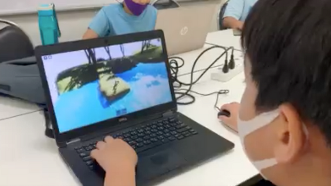 ผลงานเกม Roblox ของนักเรียน Game Double D